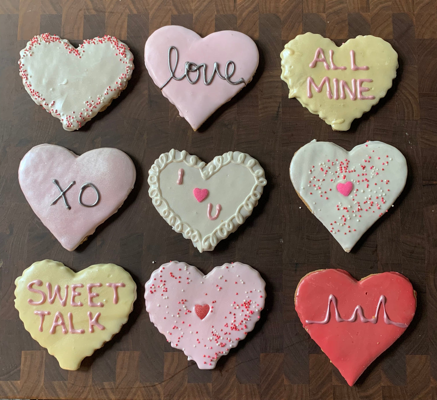 Vegan Gluten-Free Valentine's Day Sugar Cookie Gift Box