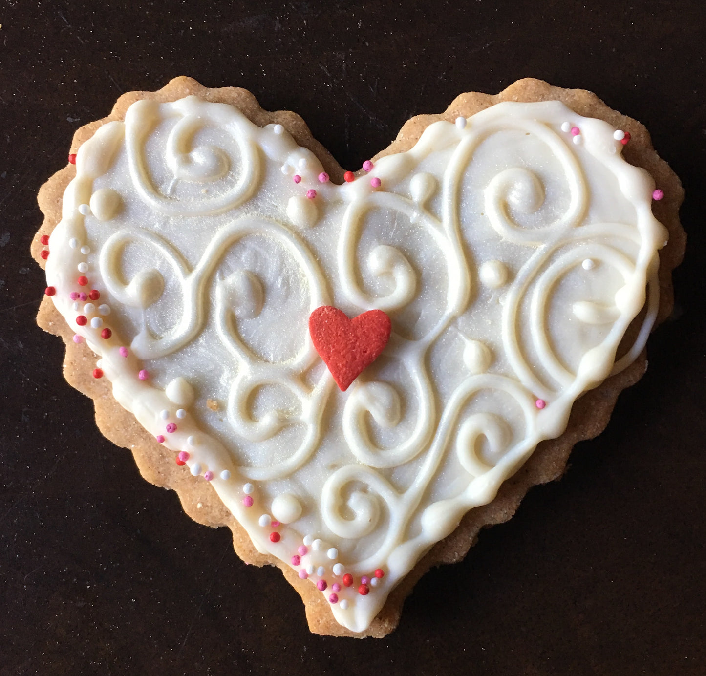 Vegan Gluten-Free Valentine's Day Sugar Cookie Gift Box