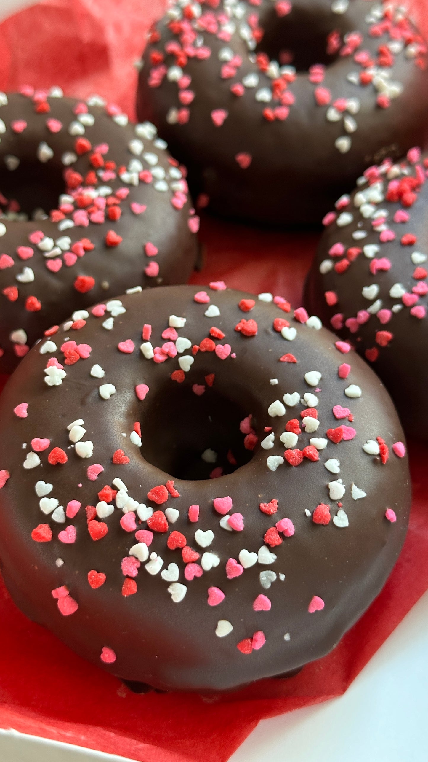 Red Velvet Donut Box of 5