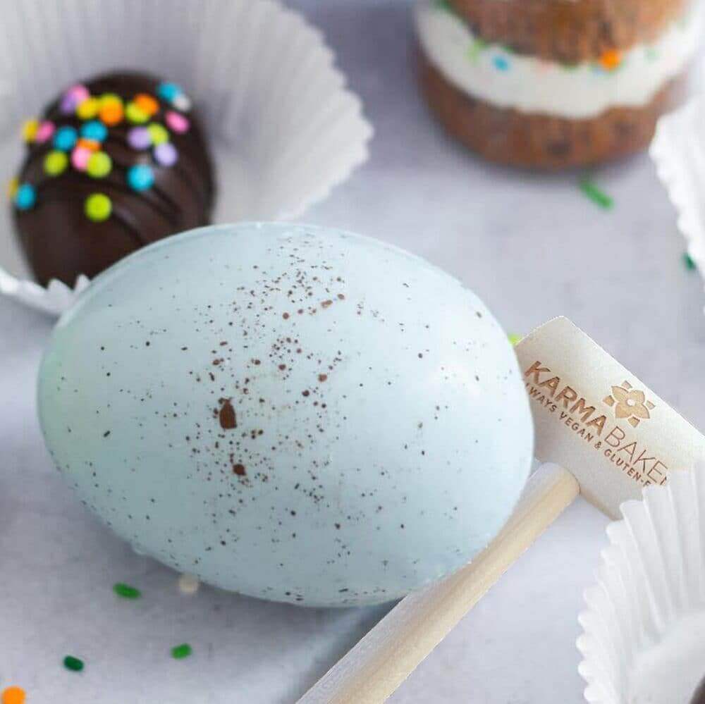 Deluxe Easter Egg - Single Egg Vegan gluten-free bakery Vegan bakery near me Vegan bakery online Gluten-free dessert delivery Vegan cakes for sale Gluten-free cookies online Vegan cupcakes delivery Dairy-free bakery Egg-free cake online Nut-free baked goo