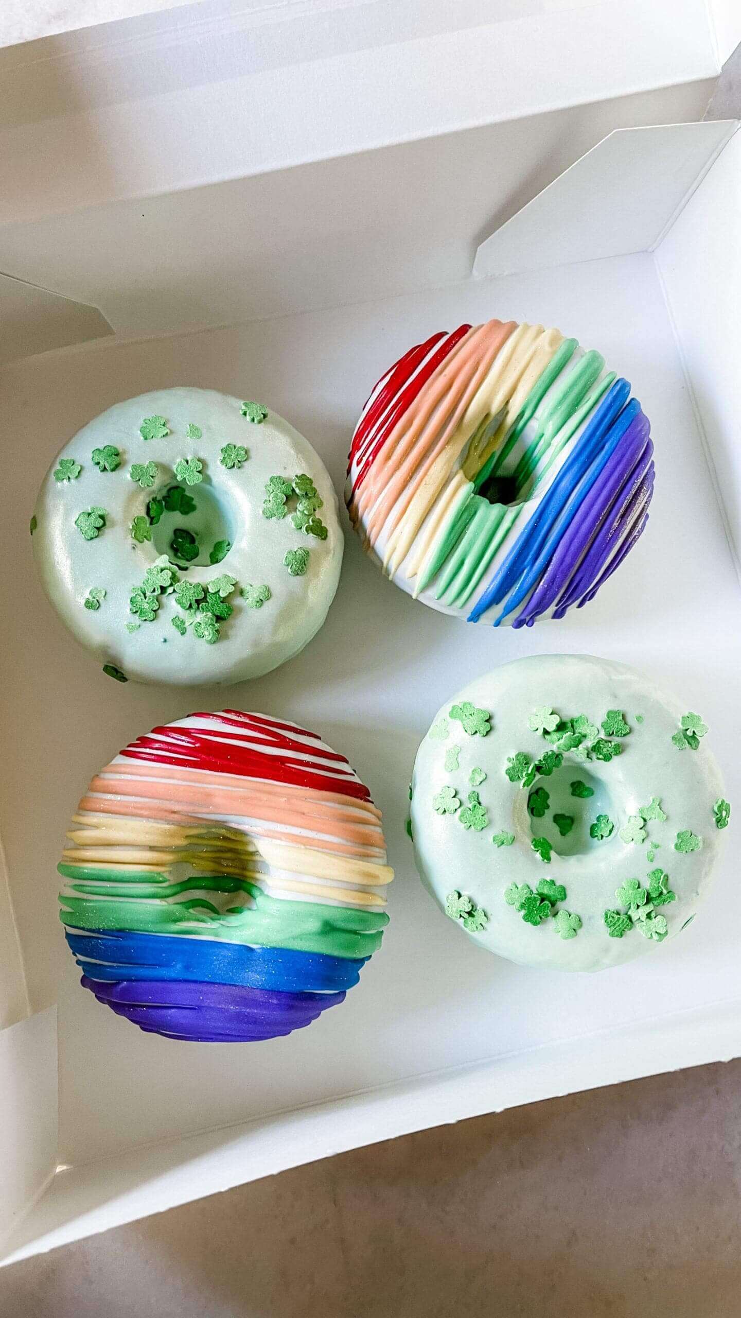 St Patrick's Day Donut 5-PK Gourmet gluten-free treats Vegan wedding cakes Vegan birthday cakes Gluten-free bread delivery Vegan donuts online Vegan gluten-free bakery Vegan bakery near me Vegan bakery online Gluten-free dessert delivery Vegan cakes for s