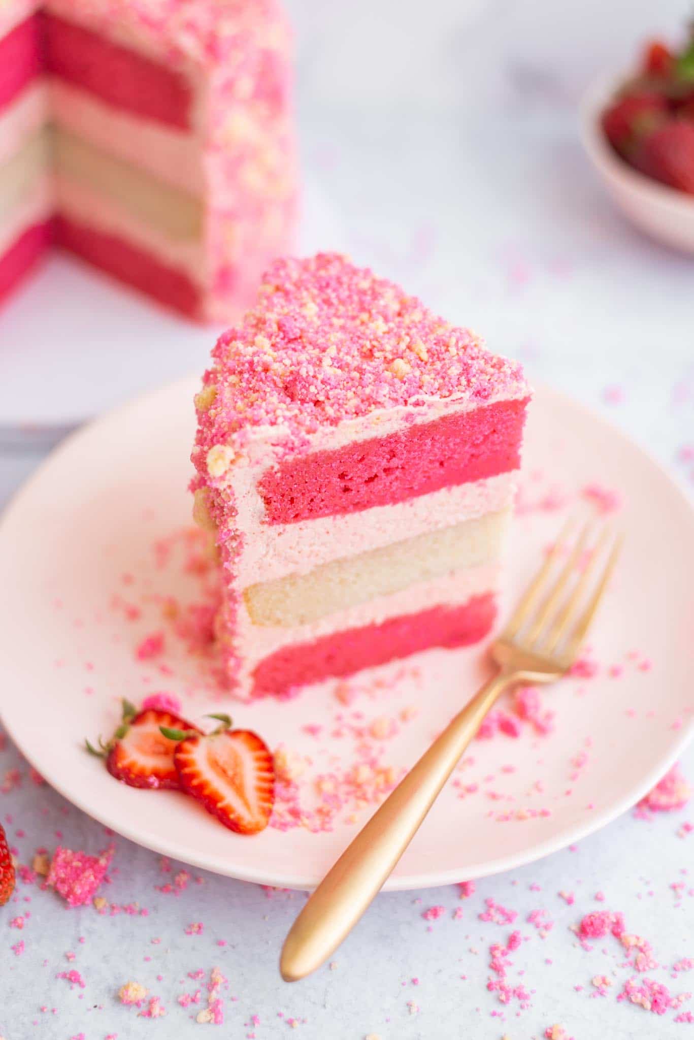 Vegan Gluten-Free Strawberry Eclair Crunch Cake Vegan bakery near me Vegan bakery online Vegan birthday cakes Vegan cake delivery Vegan cake delivery Vegan cakes Vegan Cupcakes near me XXX Custom cake orders Egg-free cake online Dairy-free bakery