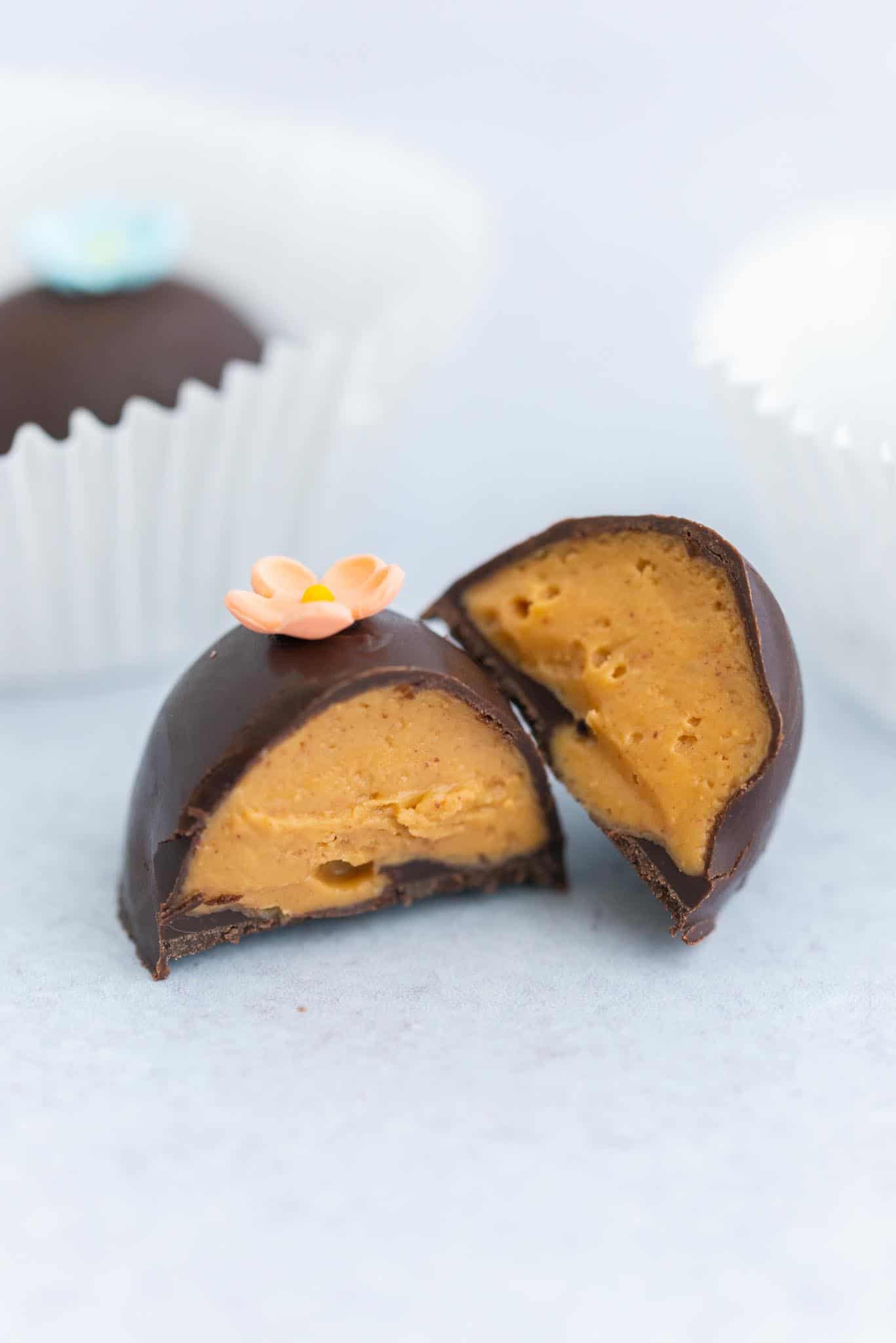 Easter Peanut Butter Egg 6-PK Box Vegan gluten-free bakery Vegan bakery near me Vegan bakery online Gluten-free dessert delivery Vegan cakes for sale Gluten-free cookies online Vegan cupcakes delivery Dairy-free bakery Egg-free cake online Nut-free baked