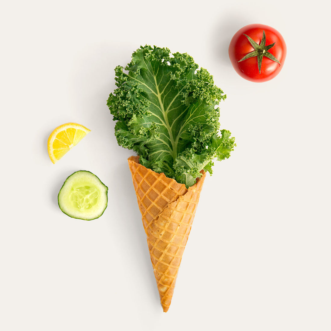 kale ice cream cone eat healthy vegan gluten free dessert order online for delivery