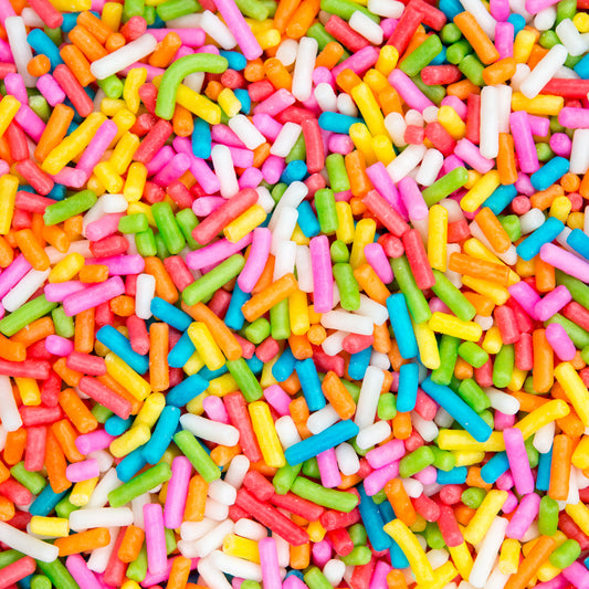 Enlightened Sprinkles: The Karma Way Let’s talk about sprinkles… Sprinkles are just plain fun! Fun on cupcakes, transformative on cookies, and duh on donuts!!! And don’t get me started on funfetti cakes!! Sprinkles rock the baking world. They can turn a p