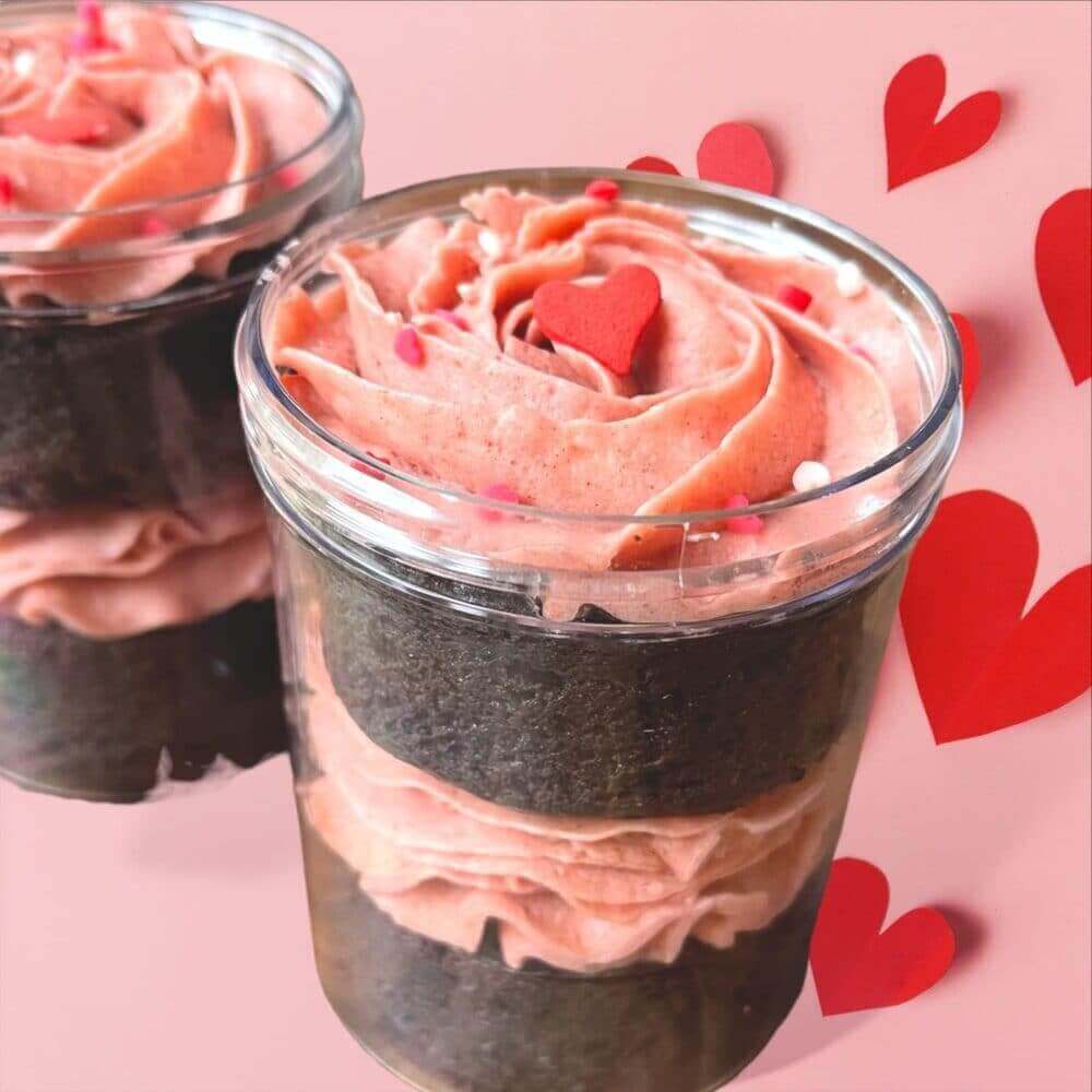 Strawberry Chocolate Cake Jars Gourmet gluten-free treats Vegan wedding cakes Vegan birthday cakes Gluten-free bread delivery Vegan donuts online Vegan gluten-free bakery Vegan bakery near me Vegan bakery online Gluten-free dessert delivery Vegan cakes fo