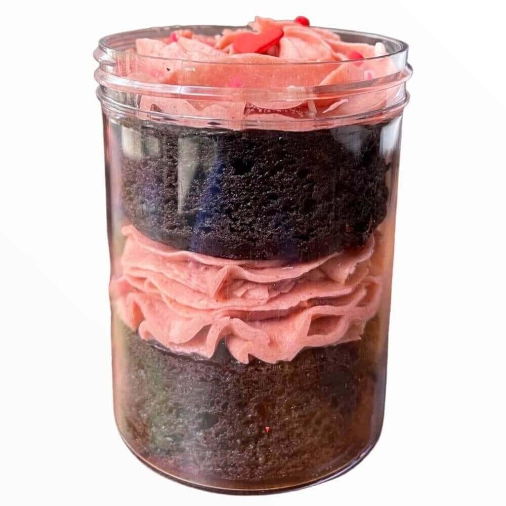 Strawberry Chocolate Cake Jars Gourmet gluten-free treats Vegan wedding cakes Vegan birthday cakes Gluten-free bread delivery Vegan donuts online Vegan gluten-free bakery Vegan bakery near me Vegan bakery online Gluten-free dessert delivery Vegan cakes fo