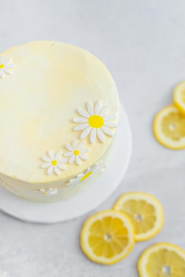 Luscious Lemon Vegan Gluten-free Cake