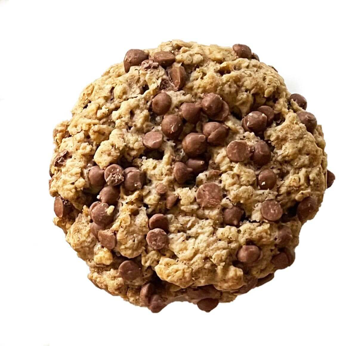 Oatmeal Cinnamon Chip Mega Cookie Single	Gourmet gluten-free treats Vegan wedding cakes Vegan birthday cakes Gluten-free bread delivery Vegan donuts online Vegan gluten-free bakery Vegan bakery near me Vegan bakery online Gluten-free dessert delivery Vega